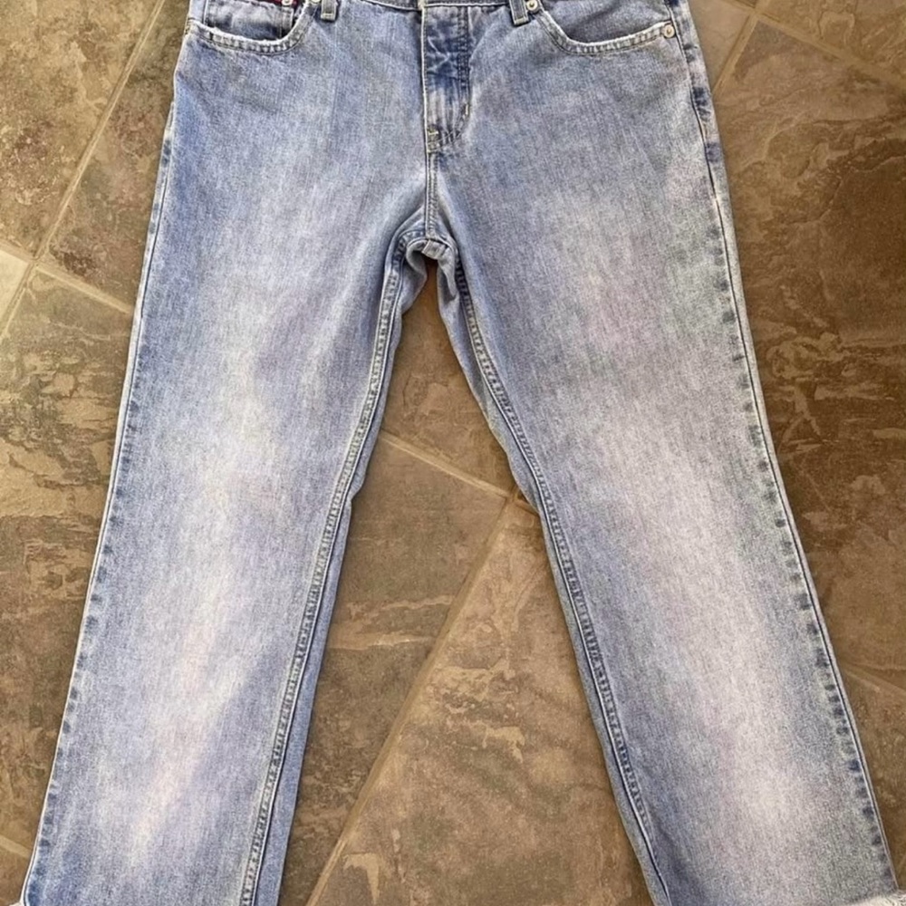 Vintage 90s Tommy Hilfiger cropped jeans size 7